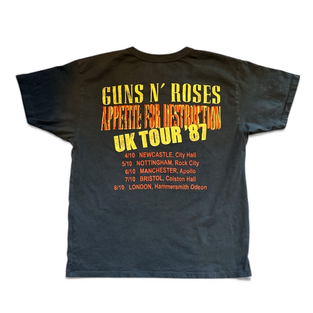 NWT-Minor Flaw-Daydreamer Guns N' Roses Skull Heads Tee - Picture 3 of 10